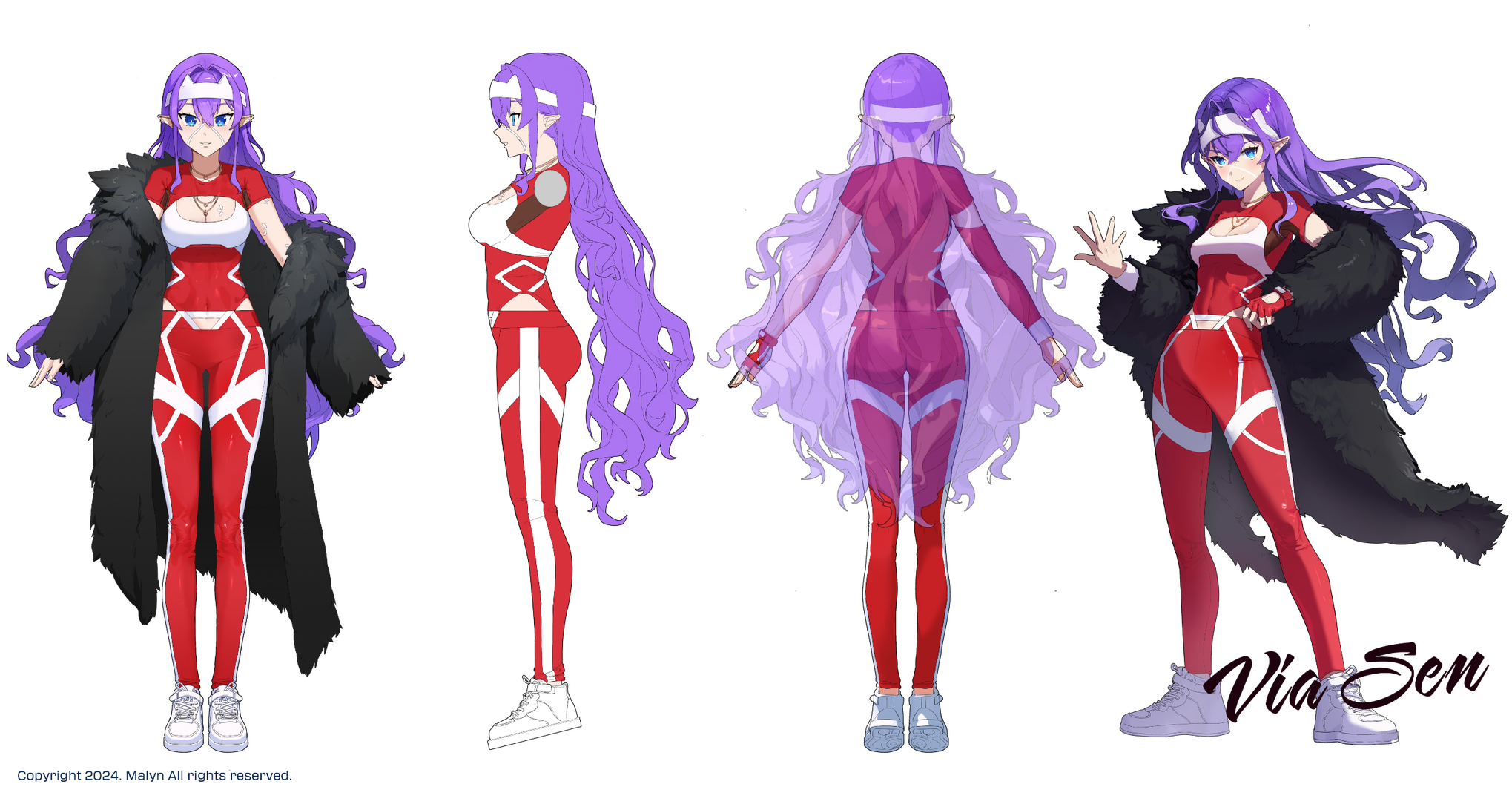 Athletic fit + coat design